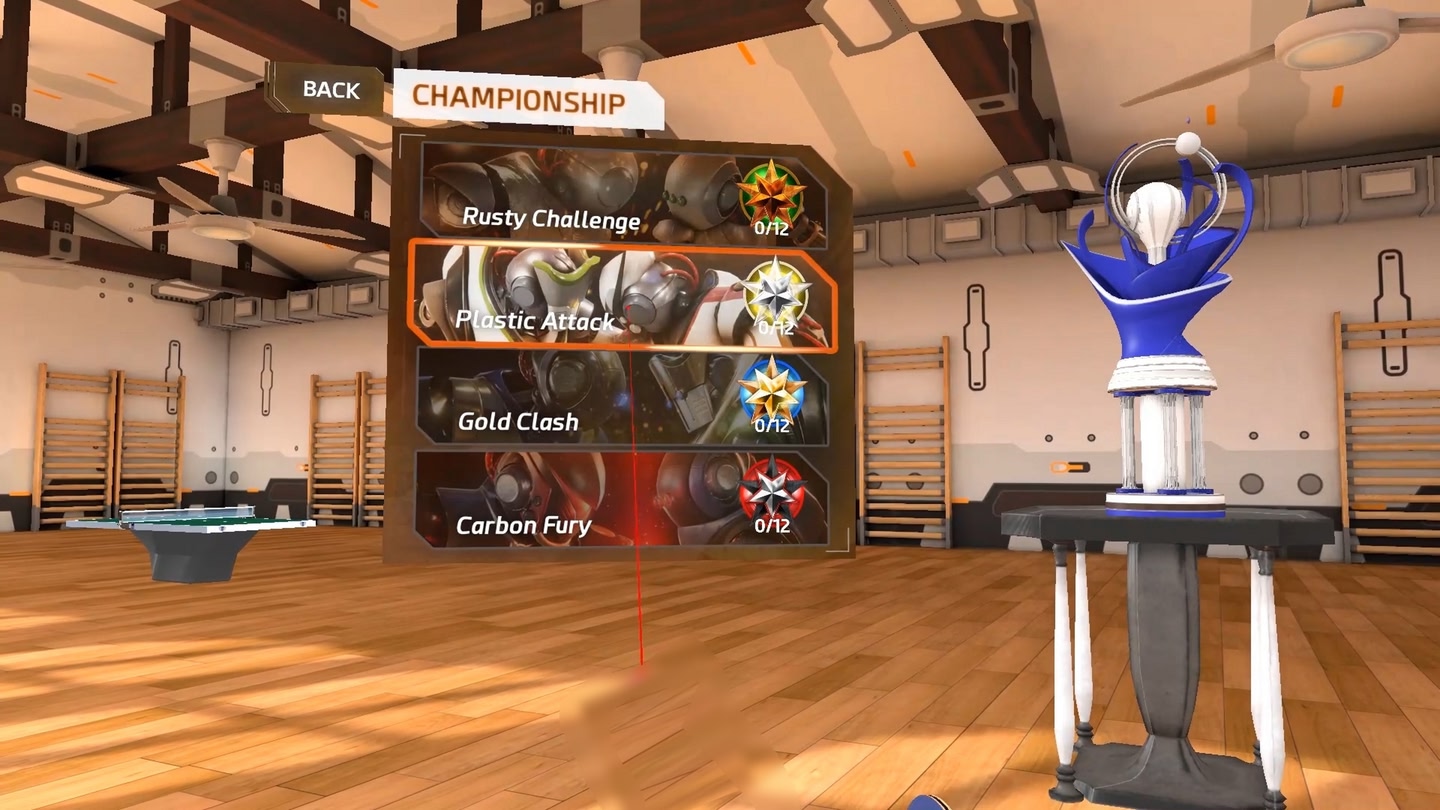 #3. Racket Fury: Table Tennis VR (Meta) Podle: Pixel Edge Games