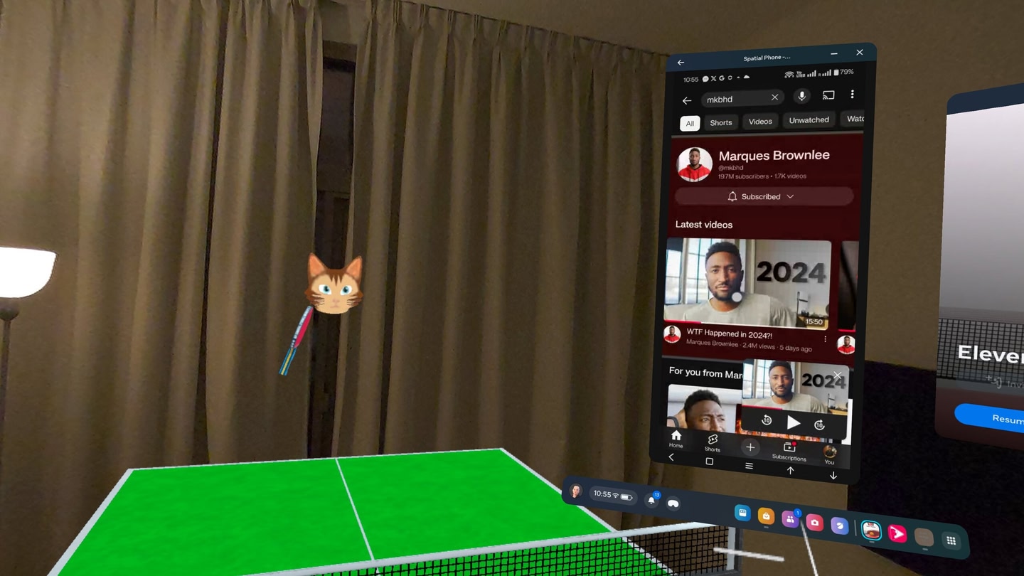 #2. Spatial Phone : Mirror & Control (Meta) De: butter chicken pizza