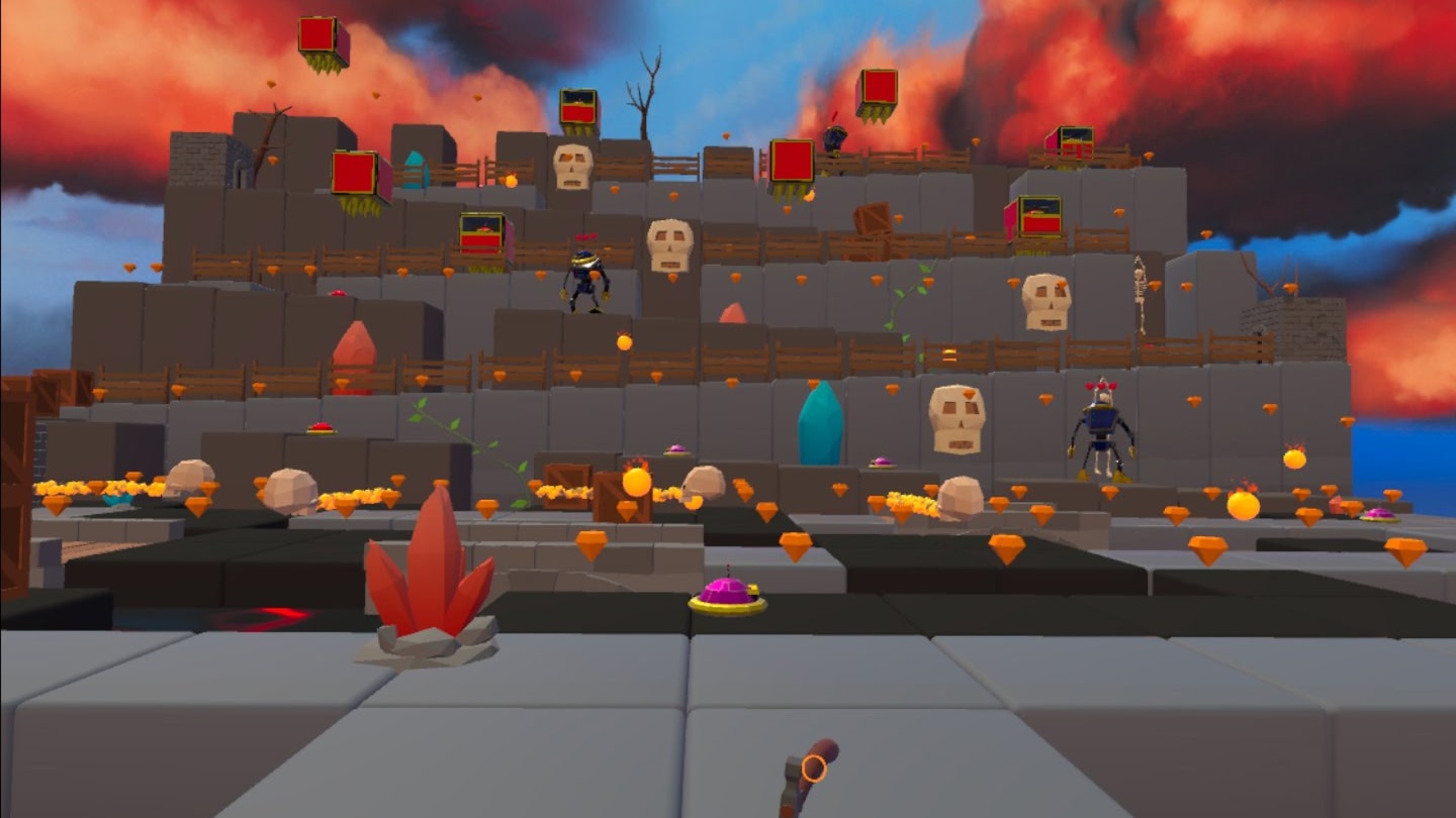 #4. Hammer Time: VR Platformer (Meta) By: John Ray Games