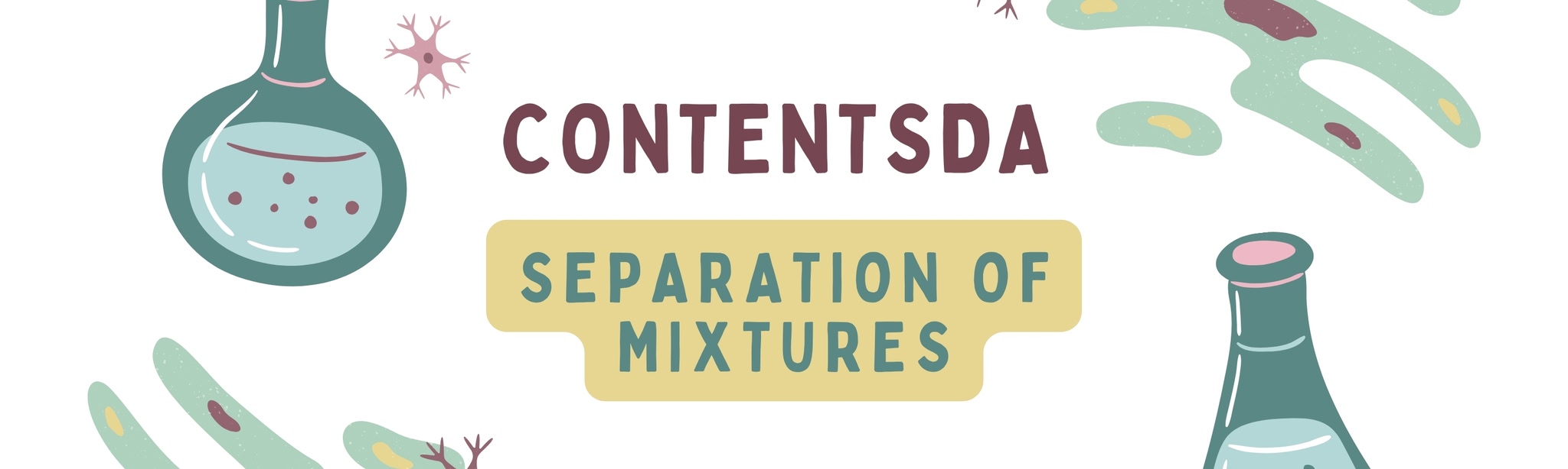لقطات (6) Separation Of Mixtures Experiment - ContentsDa Science Experiment