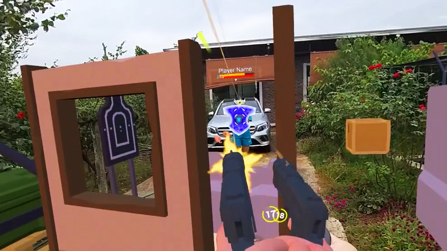 #6. MissionX VR Laser Tag (Meta) By: Holomia