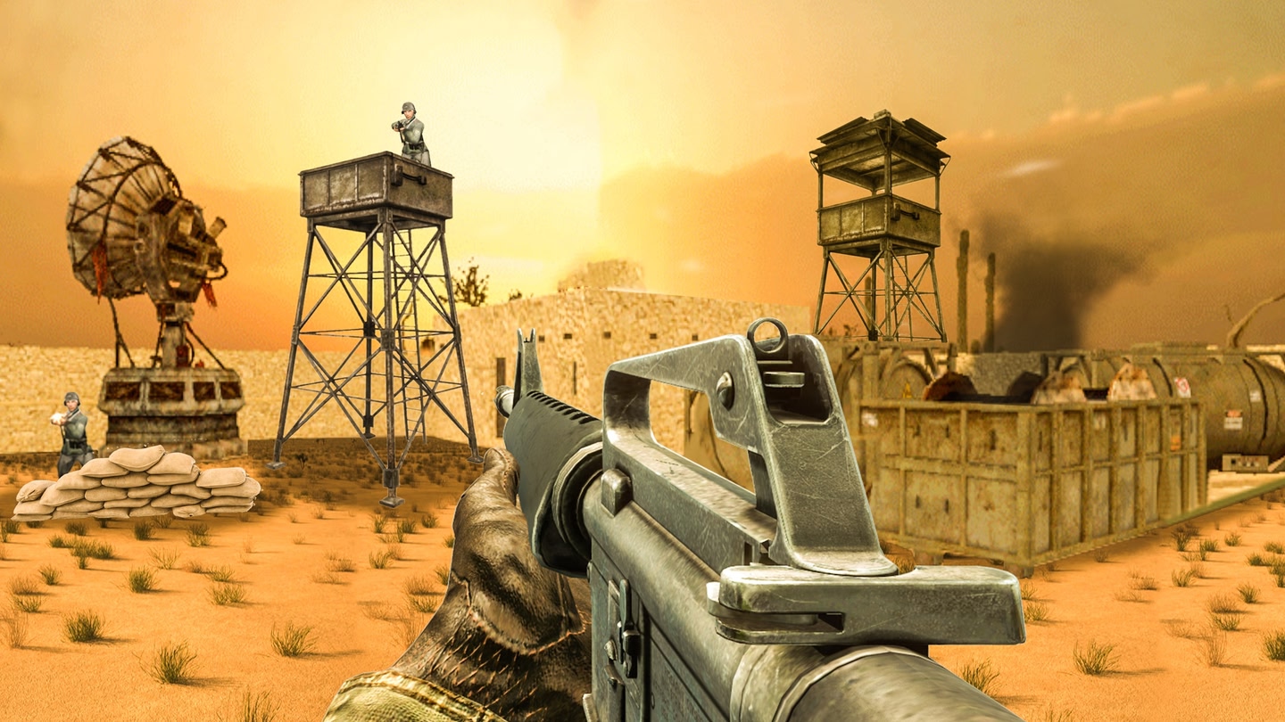 #3. The Last Commando - Shooting Game & Action Game (Meta) Podle: CricVRX