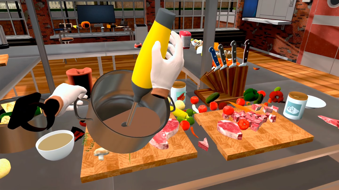 #5. Cooking Simulator VR (Meta) بواسطة: GameBoom VR, Big Cheese Studio