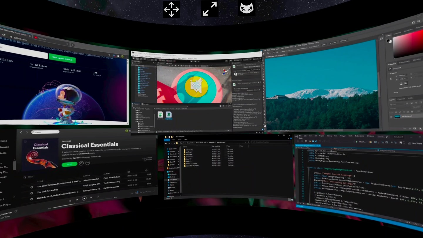 #2. Control Room (Meta) Podle: QuarkXR