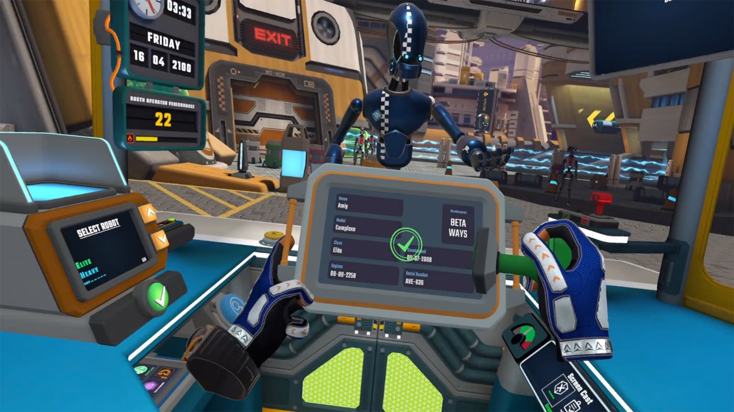 #4. Border Bots VR (Meta) 由: Team17 Digital