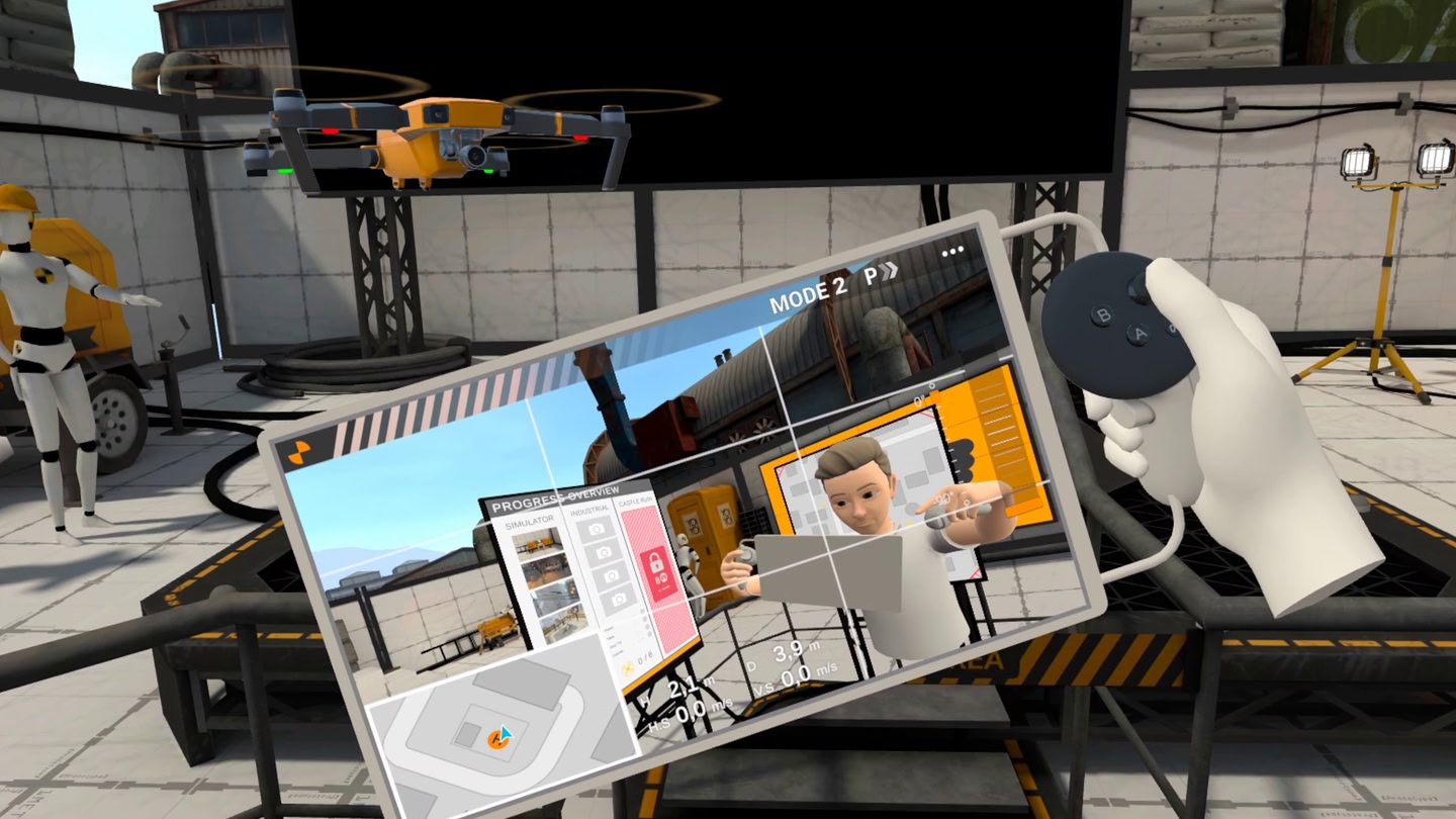 #2. Drone Simulator VR (Meta) Bởi: 0Space