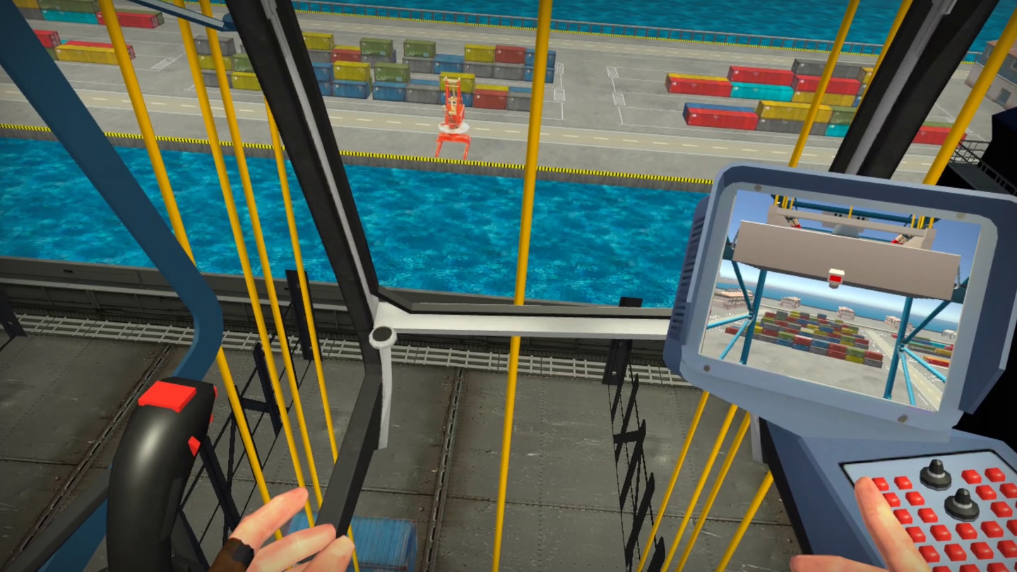 #5. Port Crane Simulator (Meta) De: TulipApps