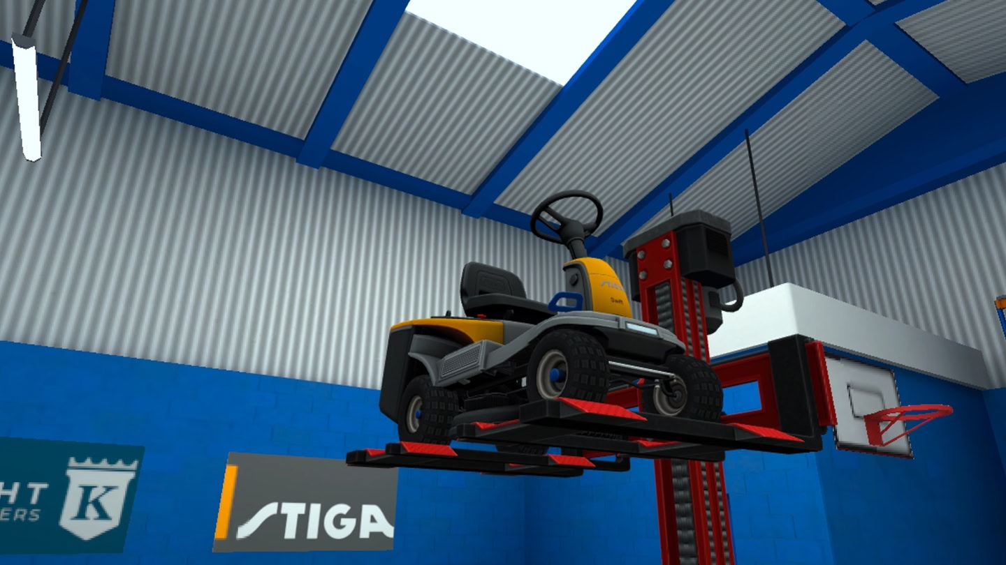 #2. Lawn Mowing Simulator VR (Meta) โดย: Skyhook Games