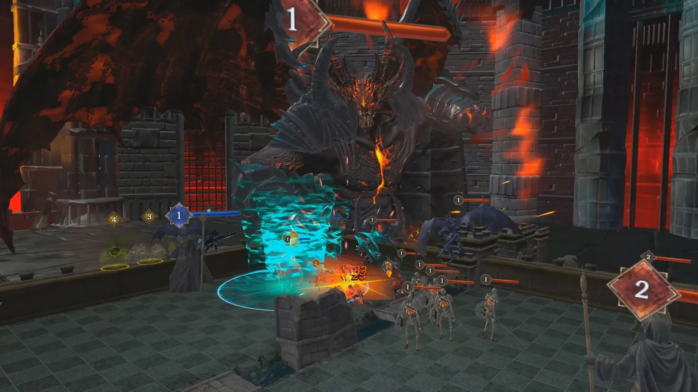 #2. Heroes Battle: Darksword (Meta) بواسطة: COM2US ROCA