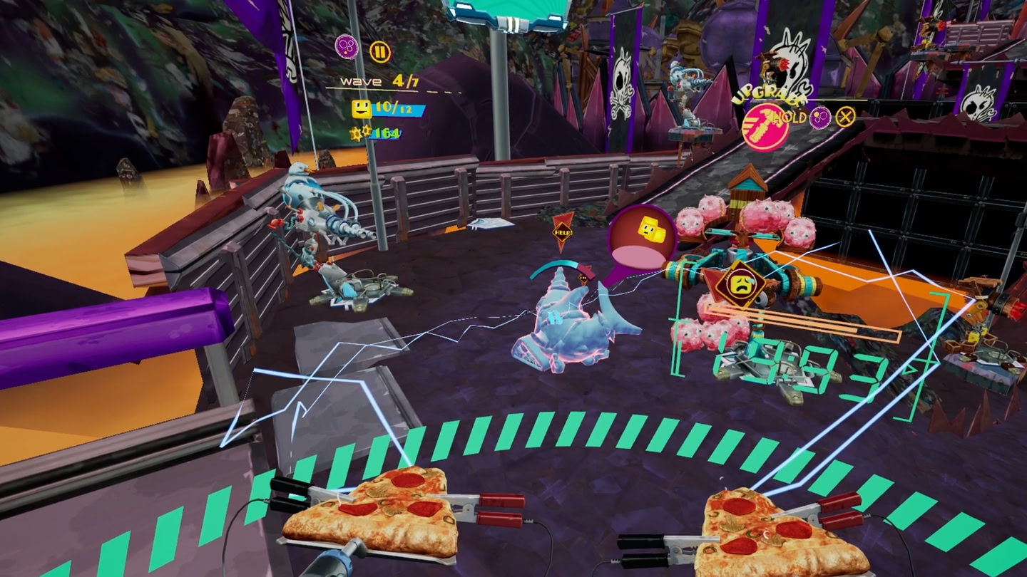 #5. Captain ToonHead vs The Punks from Outer Space (Meta) Podle: Teravision_Games