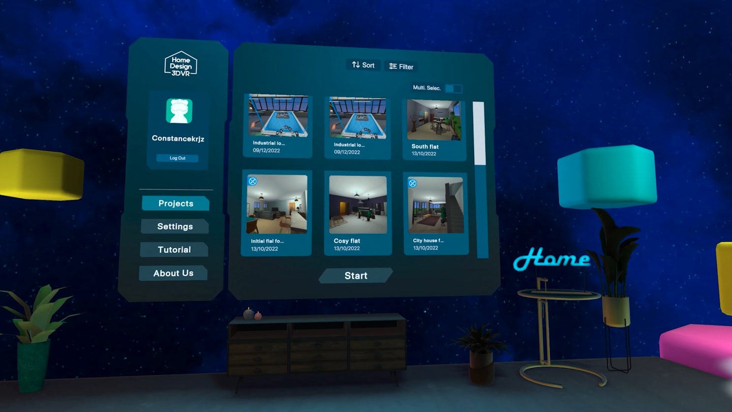 #6. Home Design 3D VR (Meta) 作者: Koalabs