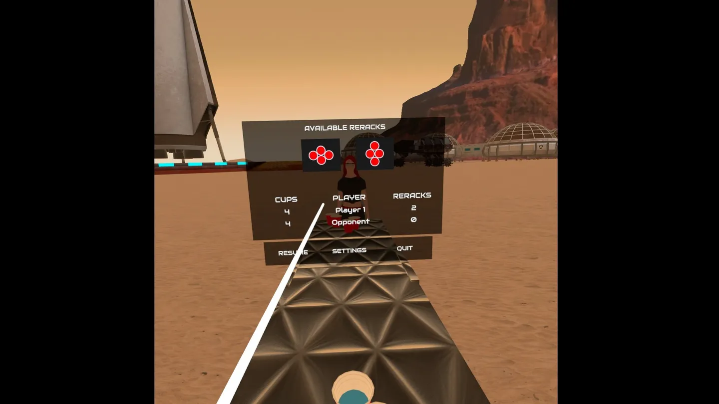 #4. VR Pong (Meta) Ved: Aspenscape Studios