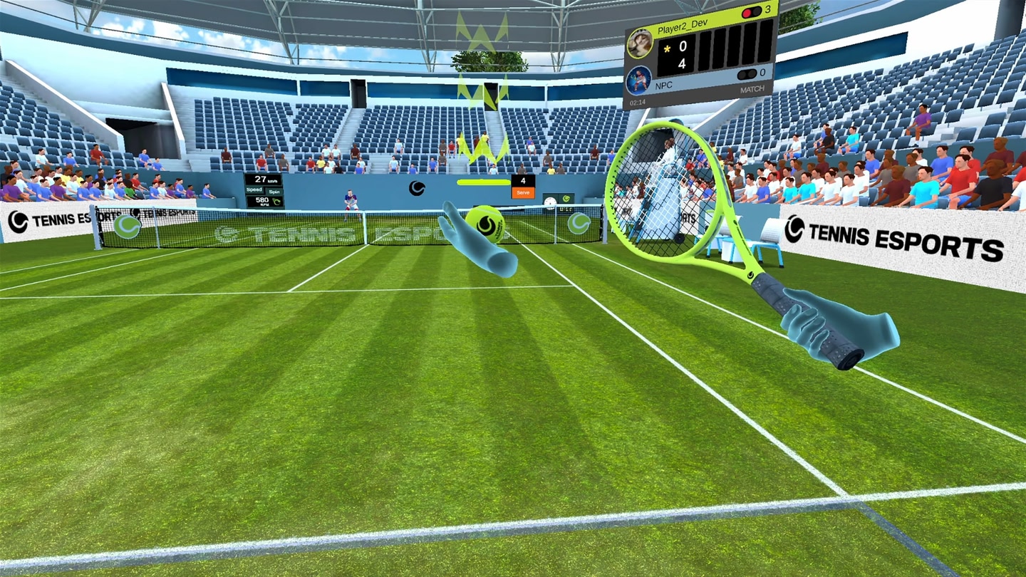 #5. Tennis Esports (Meta) De: VR Motion Learning