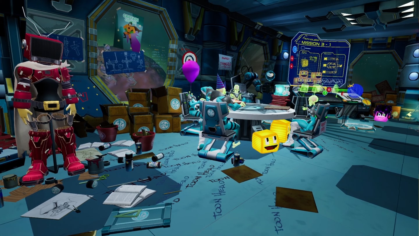 #3. Captain ToonHead vs The Punks from Outer Space (Meta) Podle: Teravision_Games