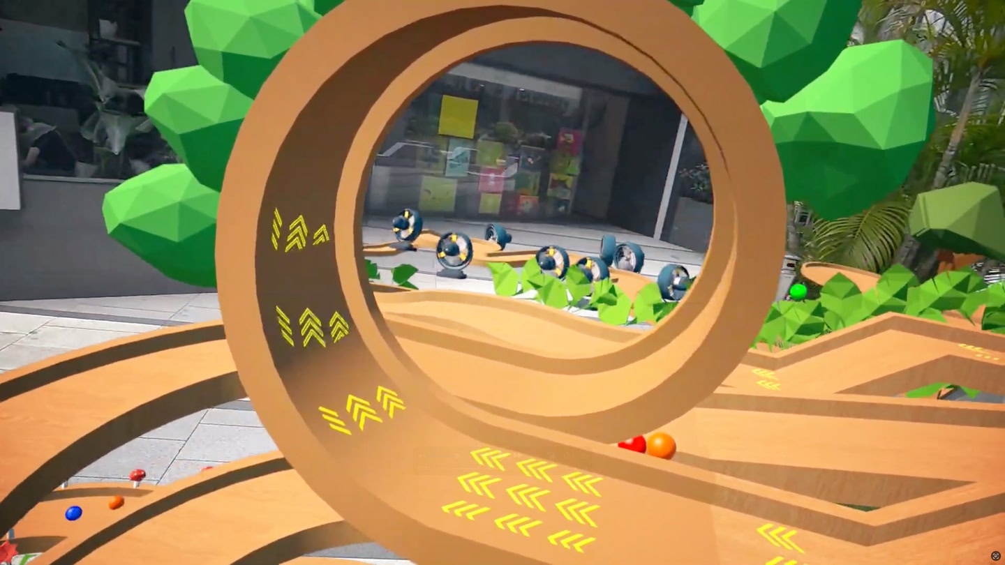 #3. Marblecraft:Mixed Reality Marble Sandbox (Meta) Podle: Skycamp Studio