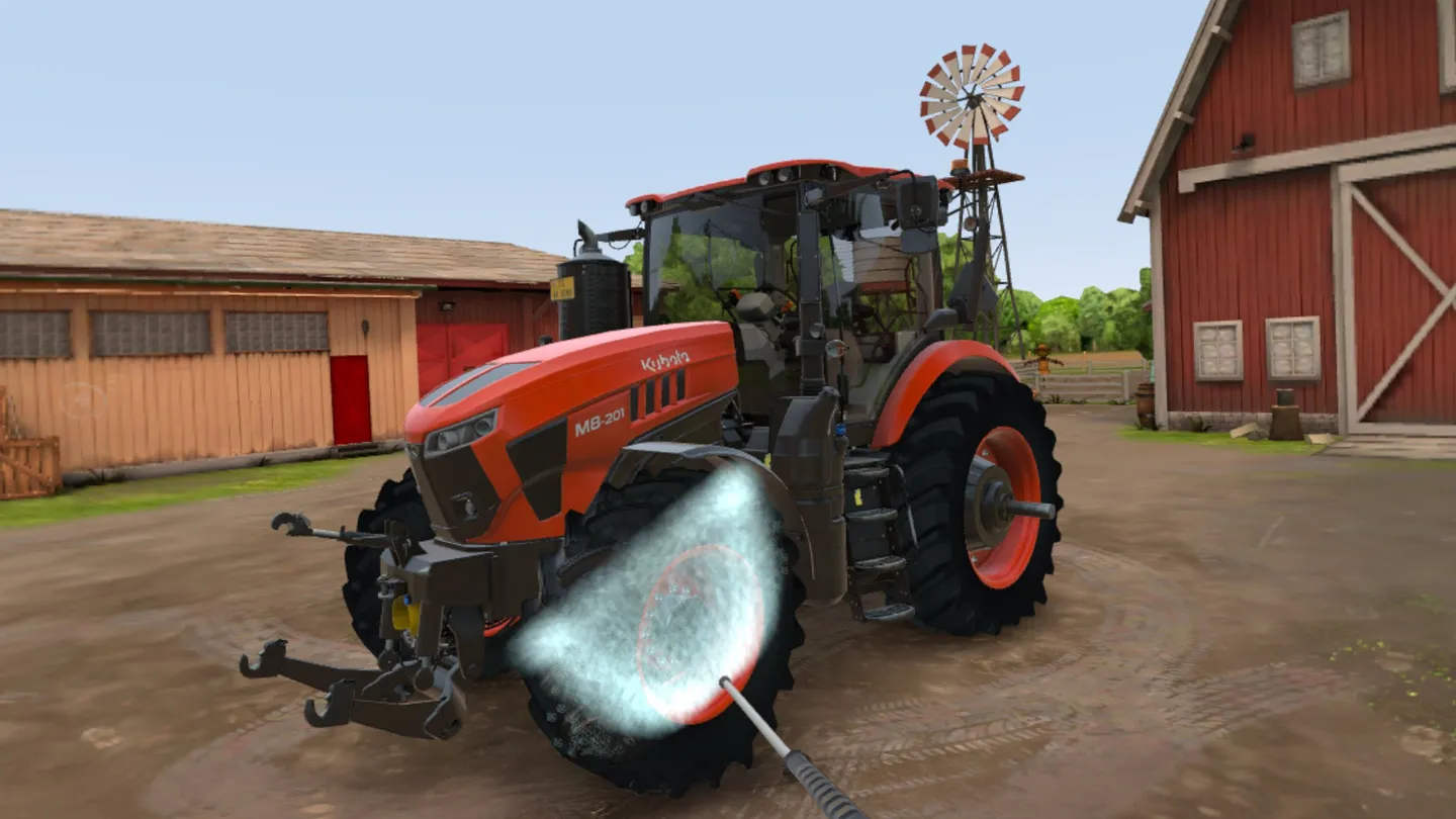 #6. Farming Simulator VR (Meta) By: GIANTS Software