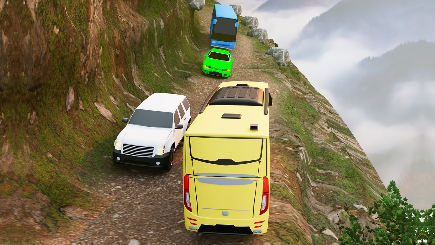 #3. Offroad Bus Driving Game: Bus Simulator (Meta) De: Gamotronix Studio