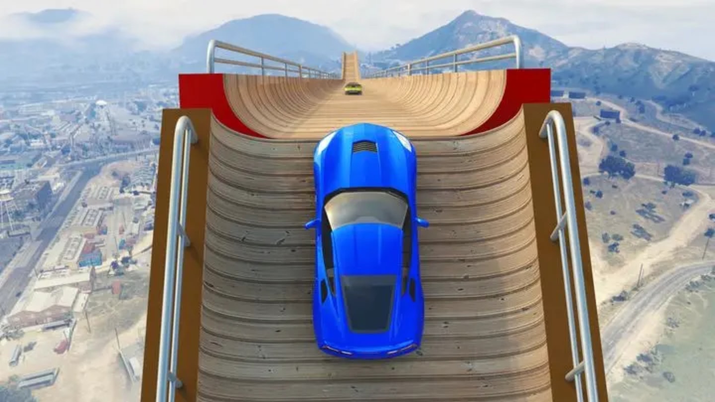 #6. Car Stunt Extreme - Car Racing Games (Meta) De: Examob