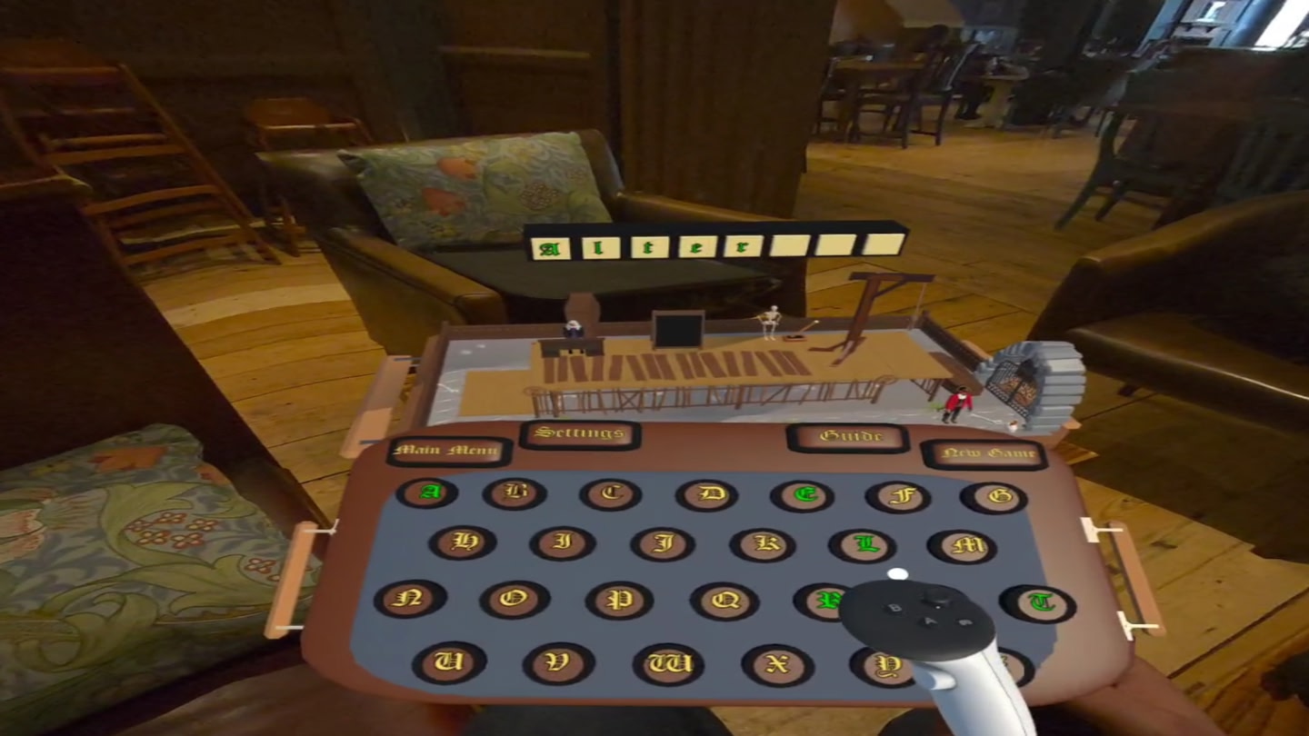 #6. Hangman AR (Meta) بواسطة: De la Bere Studios