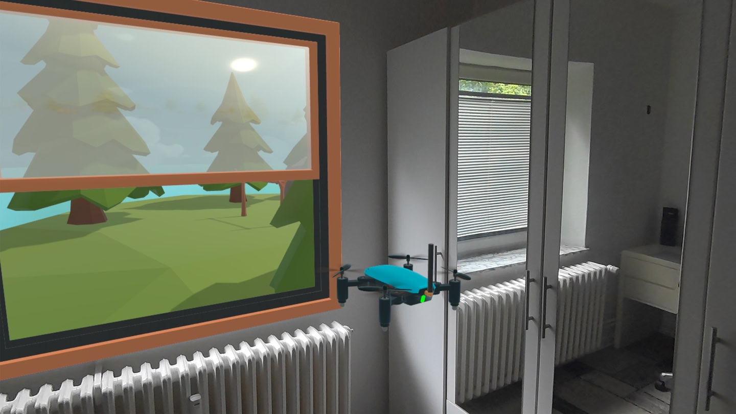 #4. Drone Sim XR (Meta) De: Vadim Silver