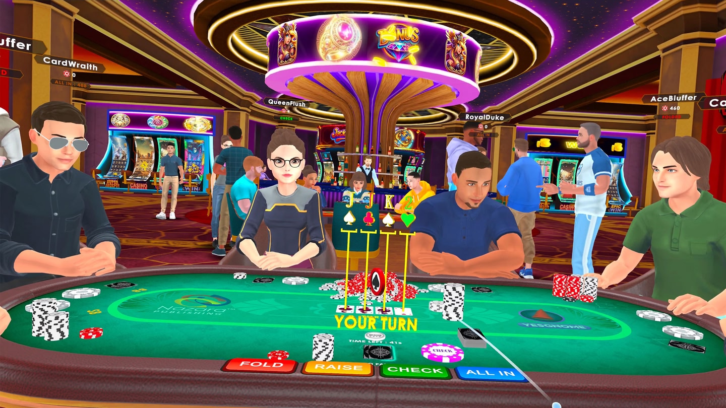 #3. PokerVerse VR (Meta) De: Nazara Technologies Limited