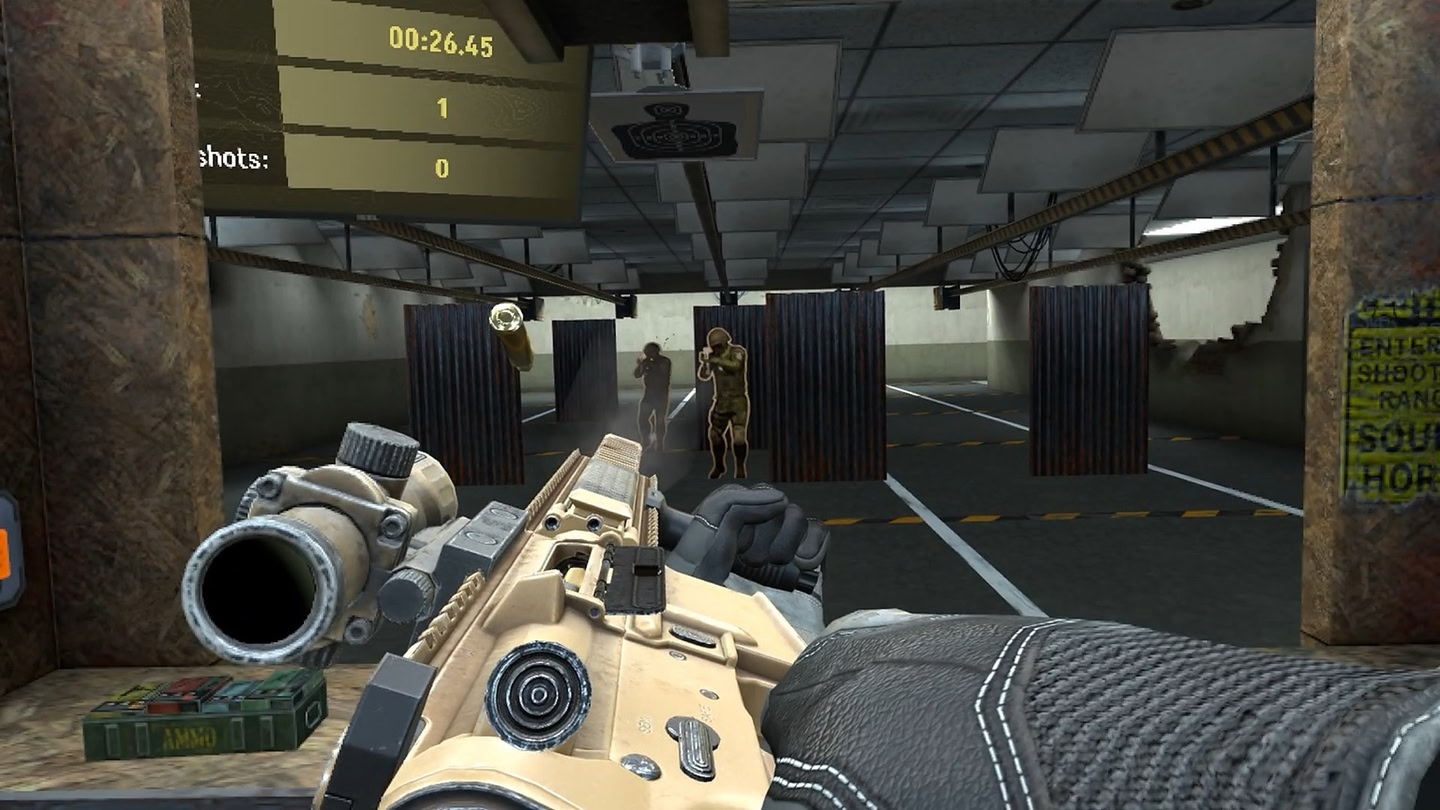 #3. Zero Caliber: Shooting Range (Meta) 来自: XREAL Games