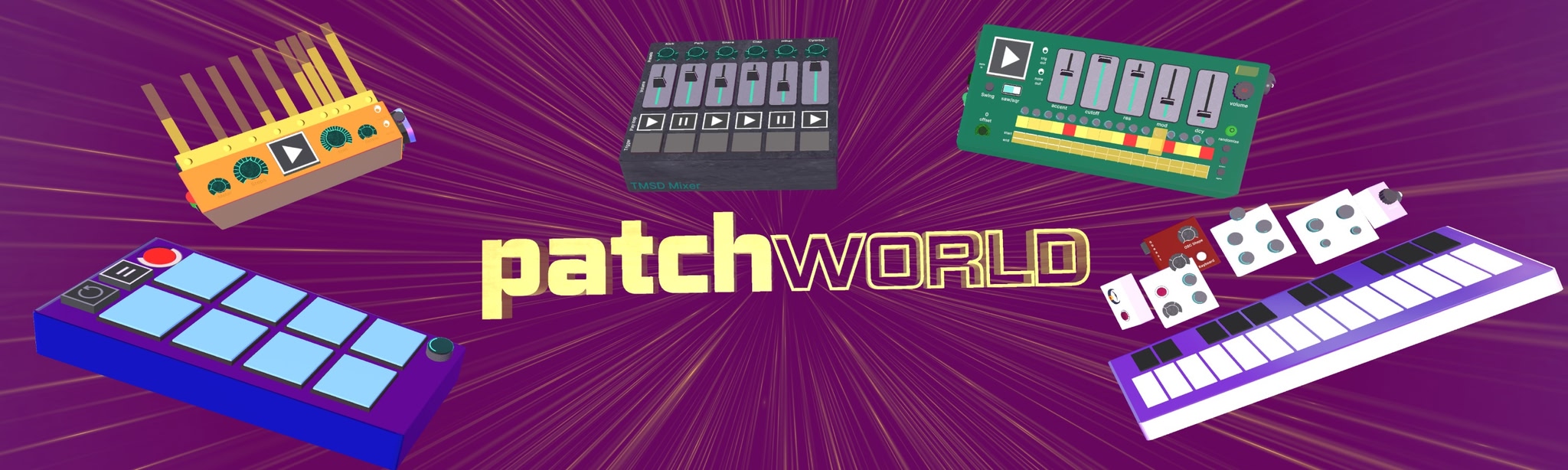 Skærmbilleder (6) PatchWorld - Multiplayer Music Maker