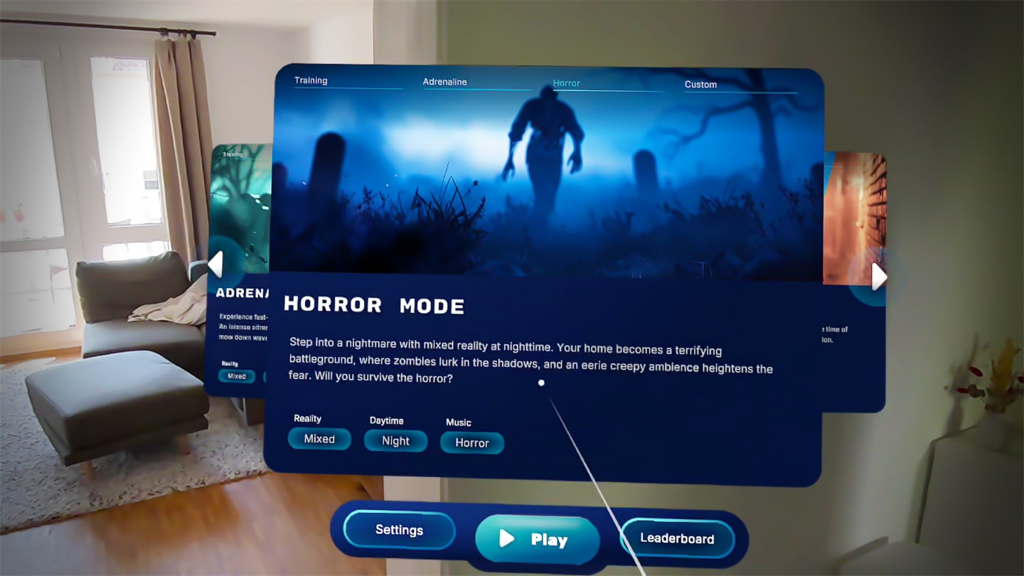 #4. Spatial Zombies Pro - Mixed Reality (Meta) By: Tom Förster