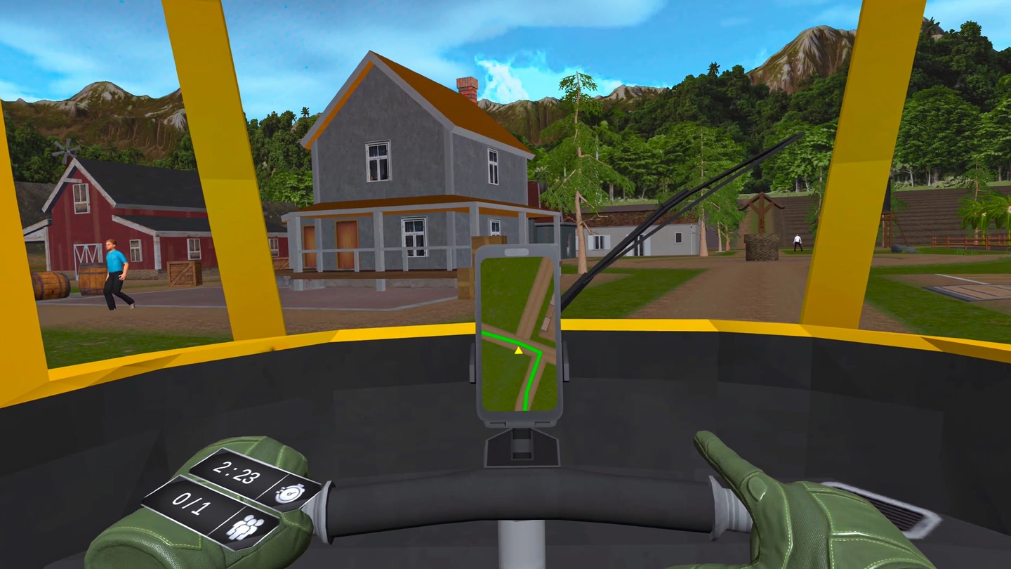 #5. Tuk Tuk Auto Rickshaw Driving (Meta) Podle: FLAG GAME STUDIO