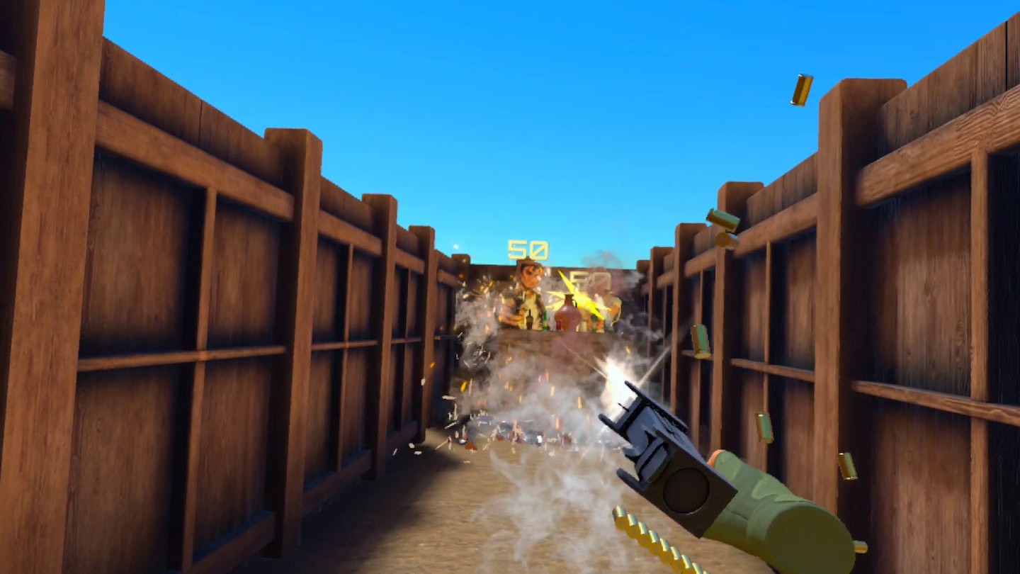 #6. Dynamic Shooting VR (Meta) 来自: Polyfun Games