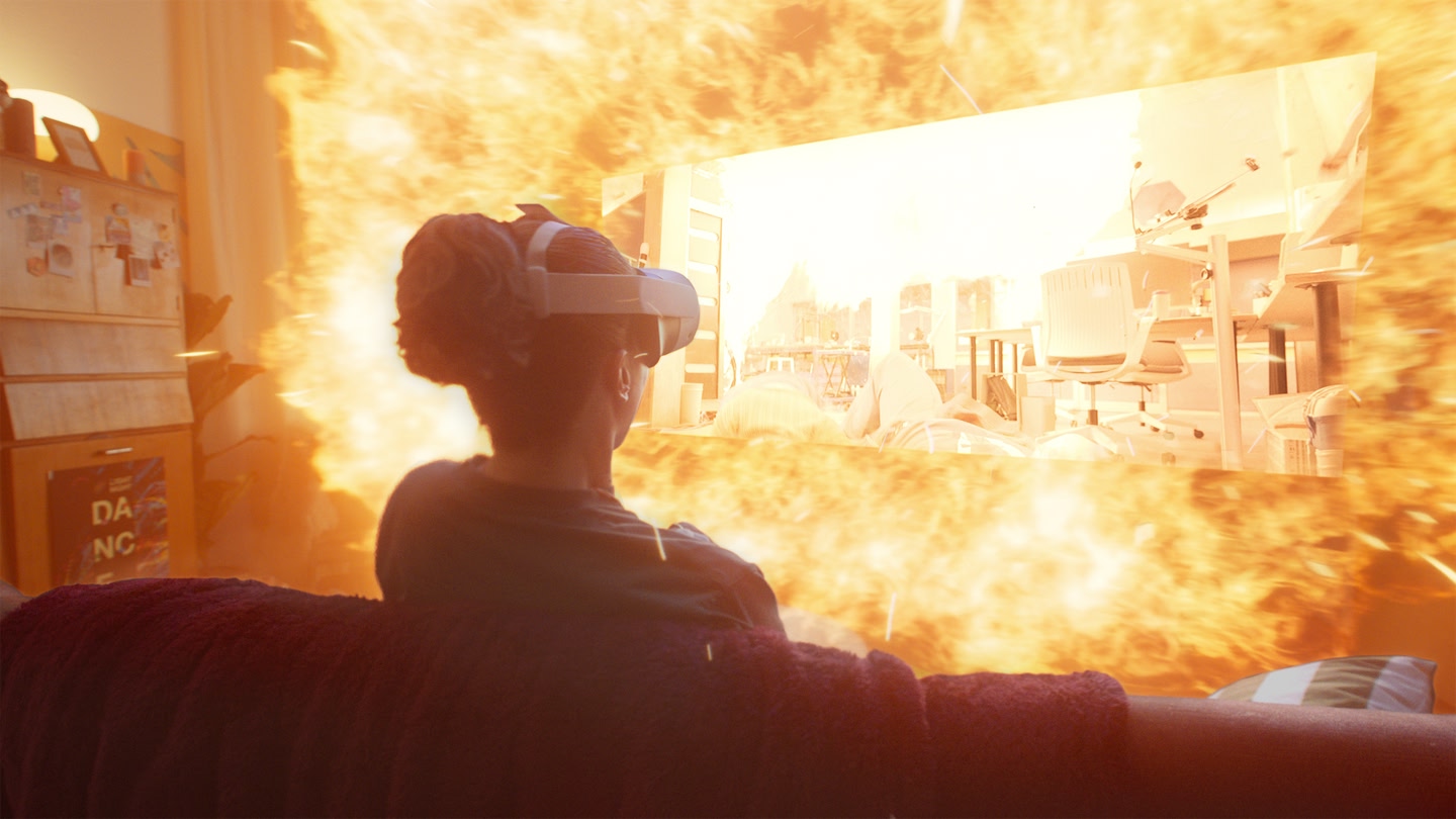 #5. Blumhouse Enhanced Cinema (Meta) Podle: Nexus Studios