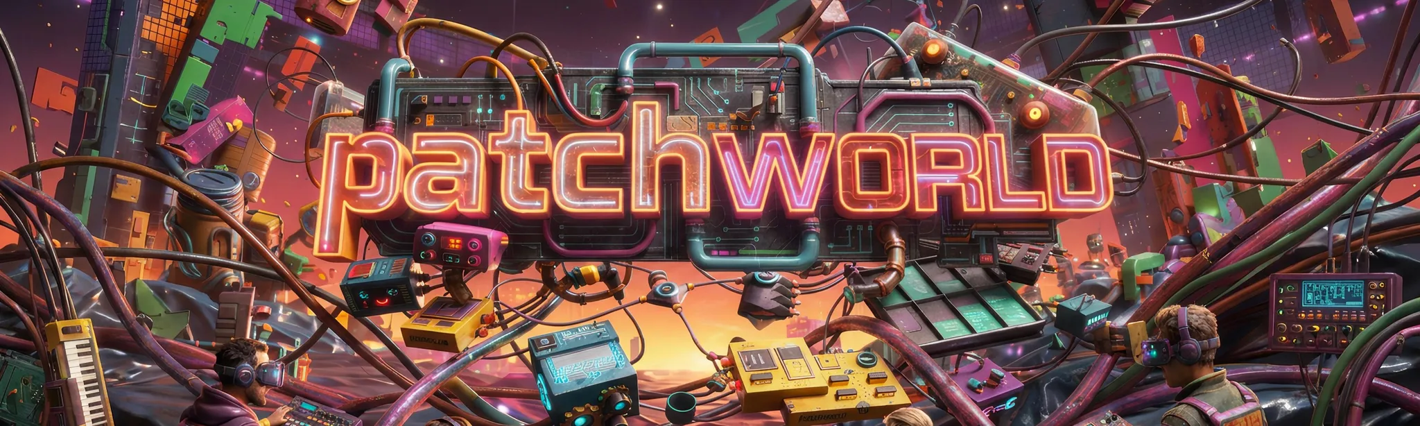 Capturi de ecran (6) PatchWorld - Multiplayer Music Maker