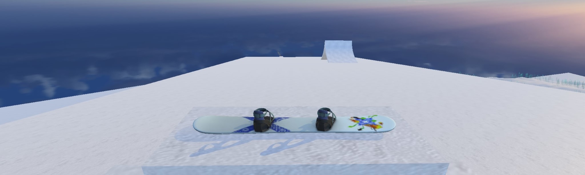 لقطات (6) Realistic Snowboarding