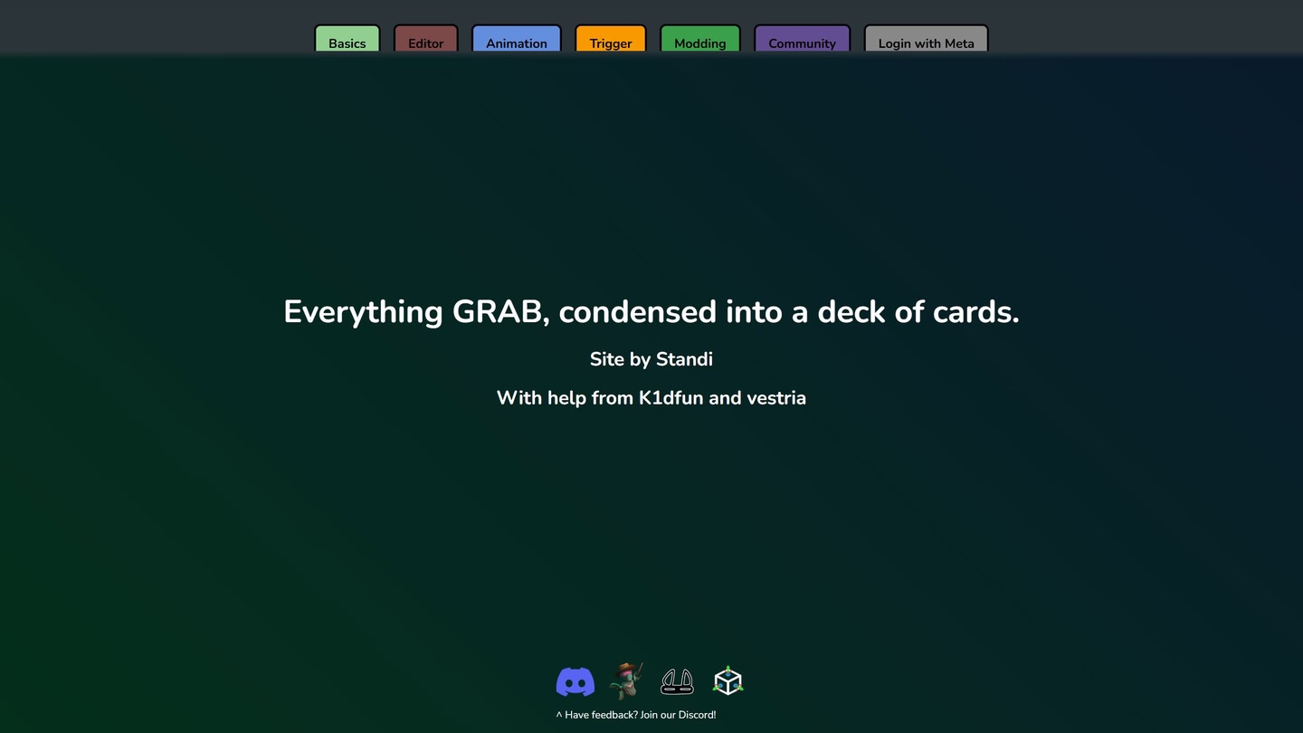#2. GRAB Tutorials (Meta) Podle: GRAB Tutorials