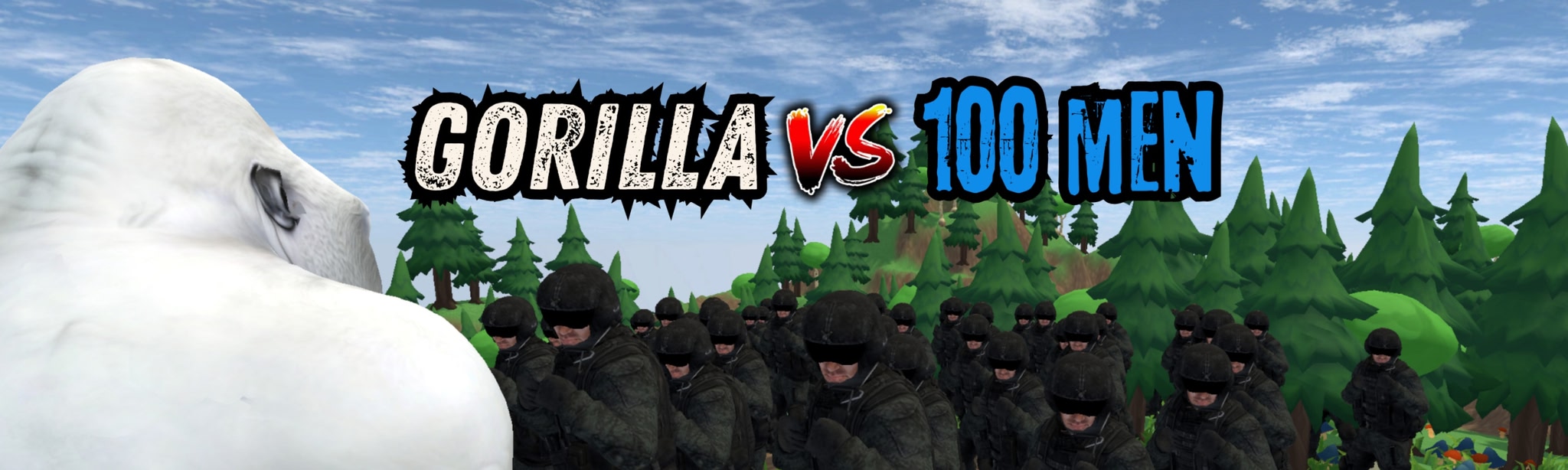Capturas... (6) Gorilla vs 100 Men
