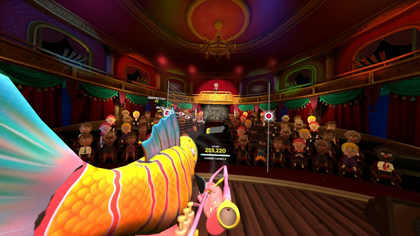 #5. Trombone Champ: Unflattened! (Meta) 게시자: Flat2VR Studios, Holy Wow Studios