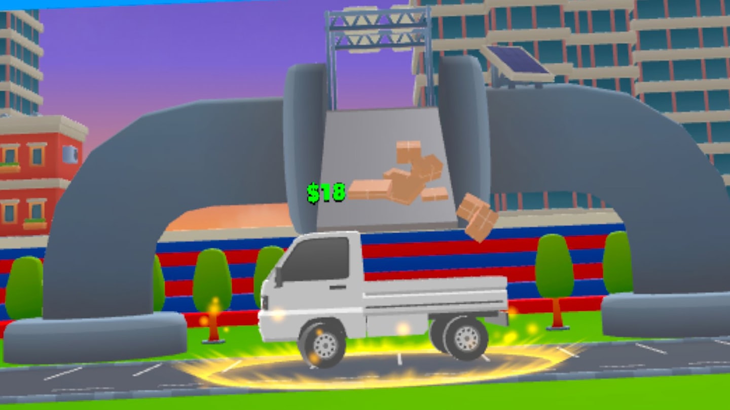 #4. VR Delivery Tycoon (Meta) 由: LudosLabs