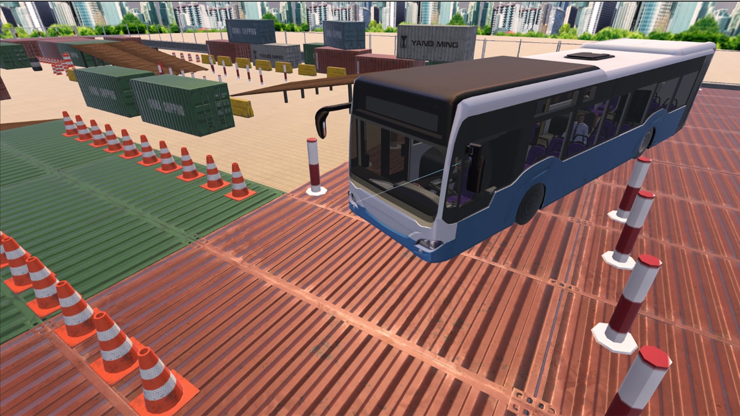 #6. Bus Parking VR : Bus Simulator (Meta) Ved: Rebel Game Studio