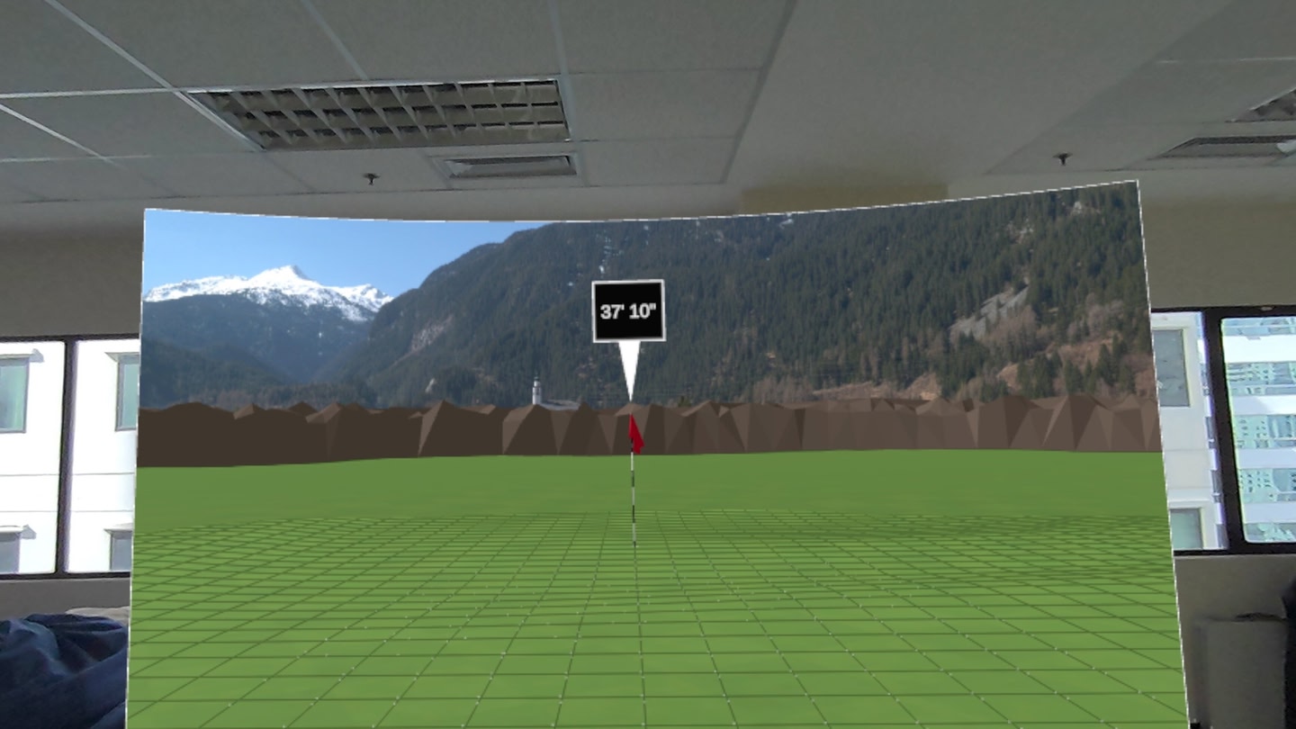#3. Putt Window | Real Ball Putting Sim (Meta) Podle: Mixr Design
