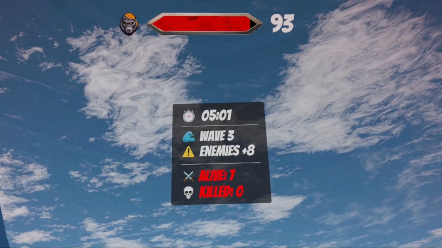 #6. Gorilla vs 100 Men (Meta) De: Richard - Amir - Vijay - Michael - Julian - Javed -