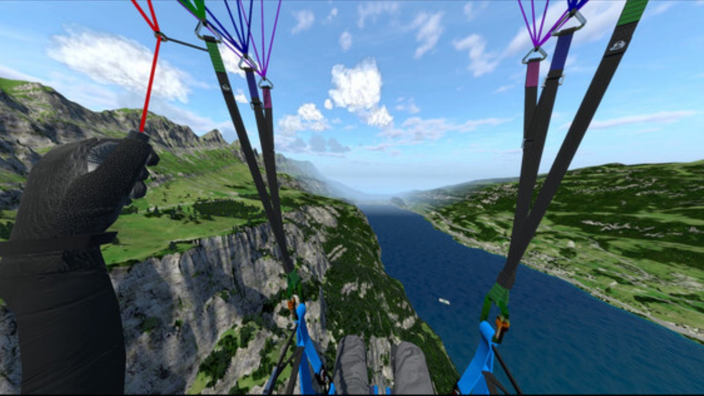 #2. Paragliding Flight: Skydiving Simulator (Meta) De: Examob