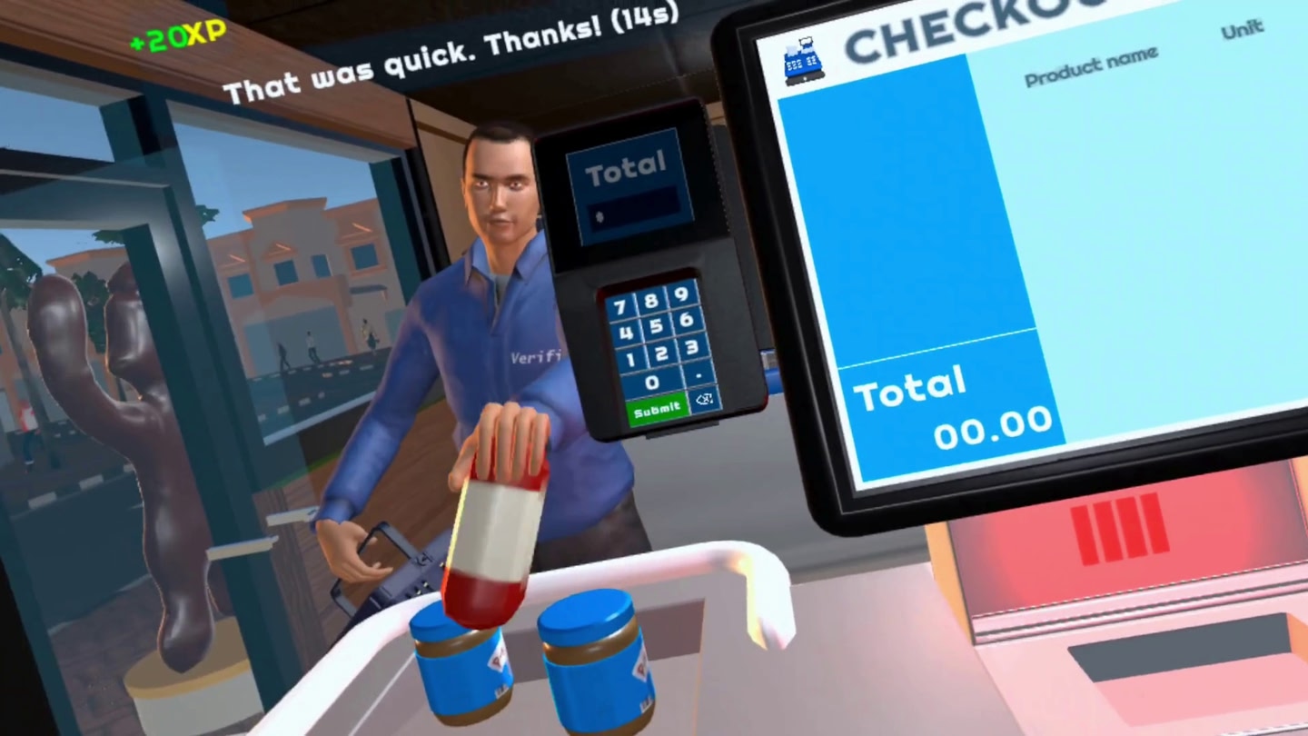 #3. VR Store Simulator (Meta) 来自: K&K Studio