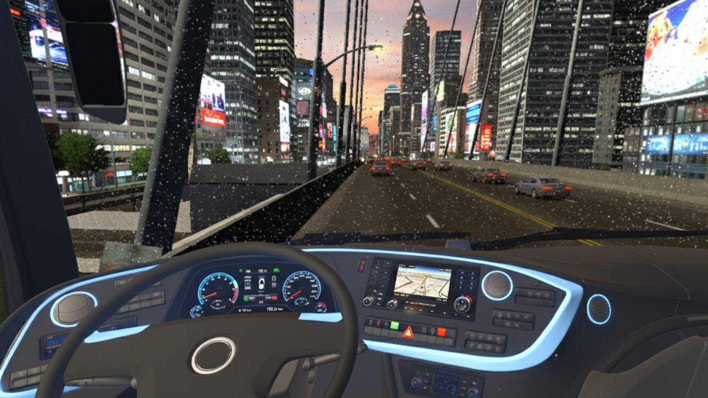 #6. Bus Simulator VR - Bus Driving Game (Meta) By: Futlix Games