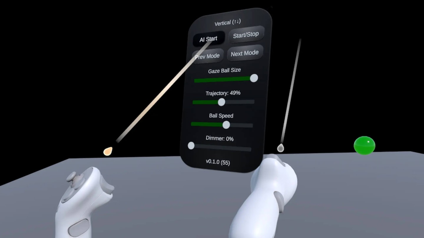 #4. XR Eye Trainer (Meta) By: Sergii Kulish