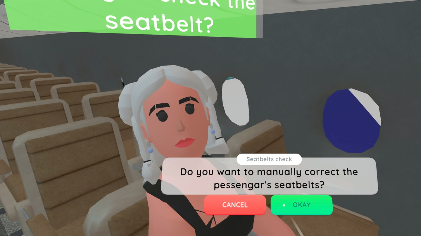 #3. Cabin Crew VR-Flight Attendant Simulator (Meta) 由: Horizon Forge Limited