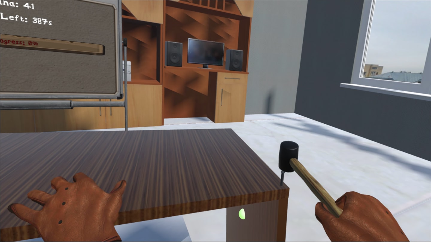 #3. Carpenter Simulator VR (Meta) 由: Jone Sei