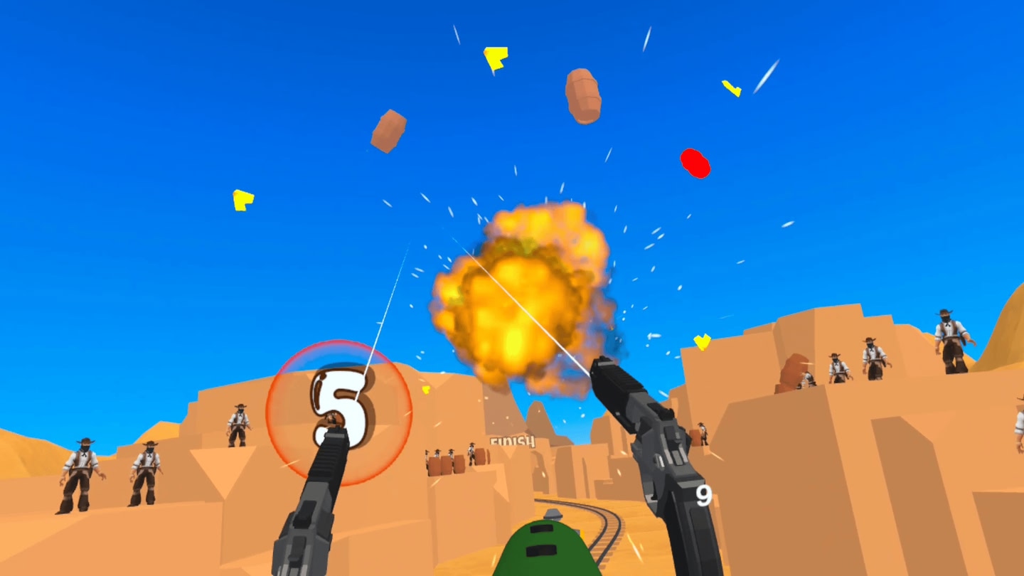 #2. Barrel Beats: VR Rhythm Shooter (Meta) De: Thunder Game Studio