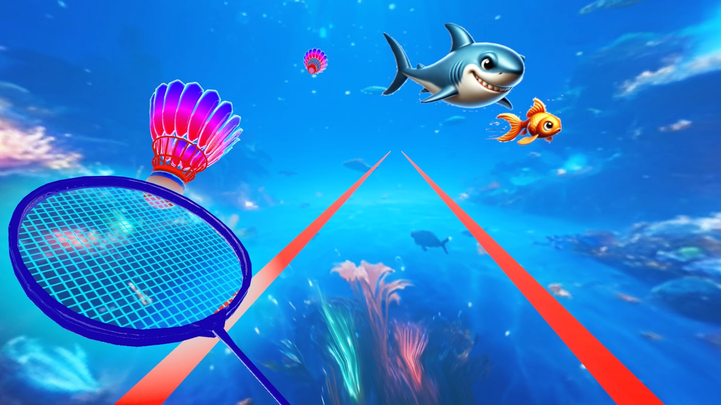 #2. Bad Saber (Meta) De: Smashville Badminton