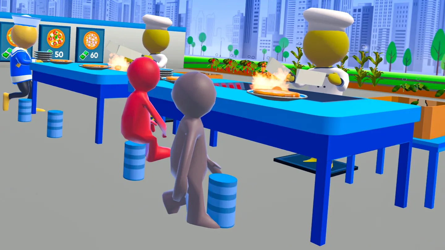 #4. The Tycoon: Pizza Cafe (Meta) โดย: LM Game Studio