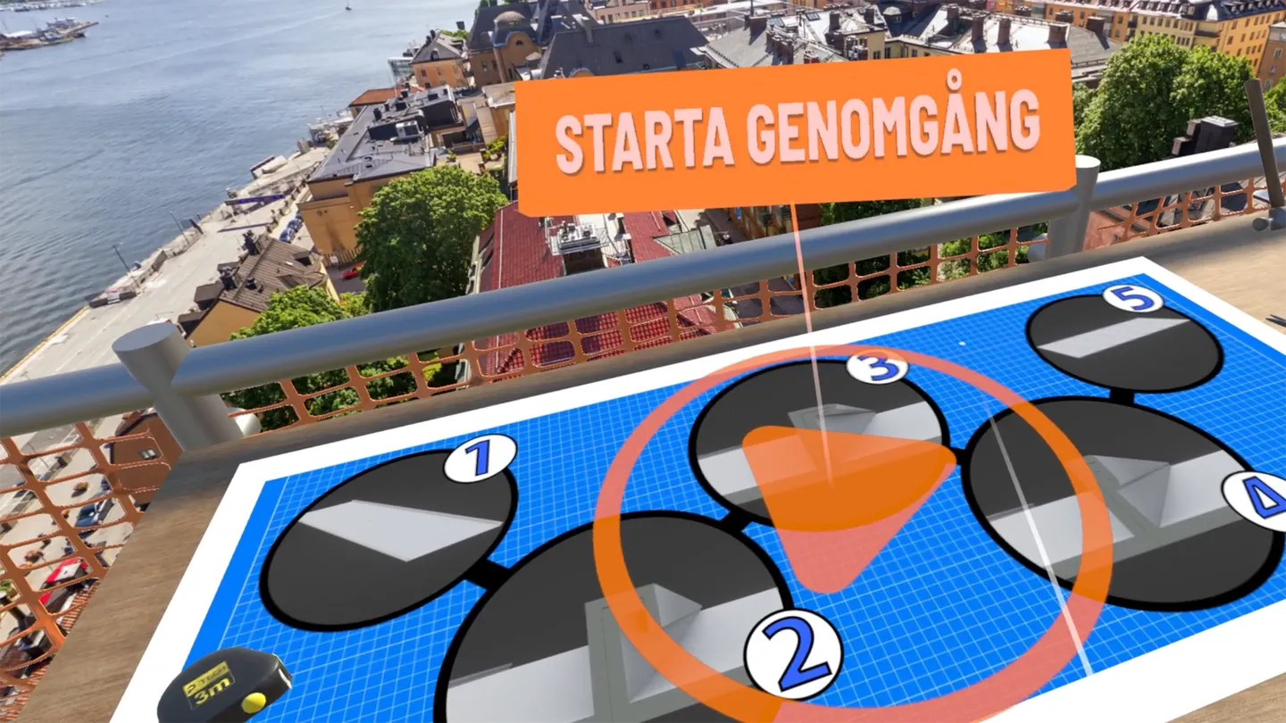 #4. VR Roofer (Meta) De: IVAR Studios AB